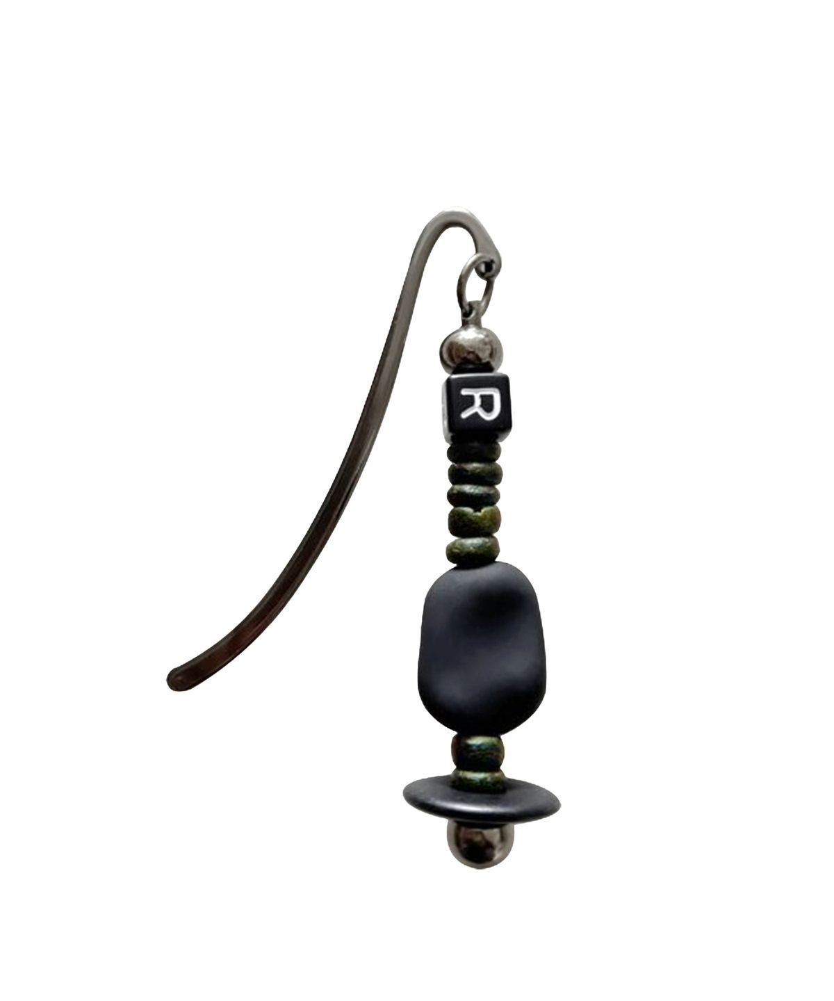 르브아시스(REVOIRSIS) nature beads bookmark khaki