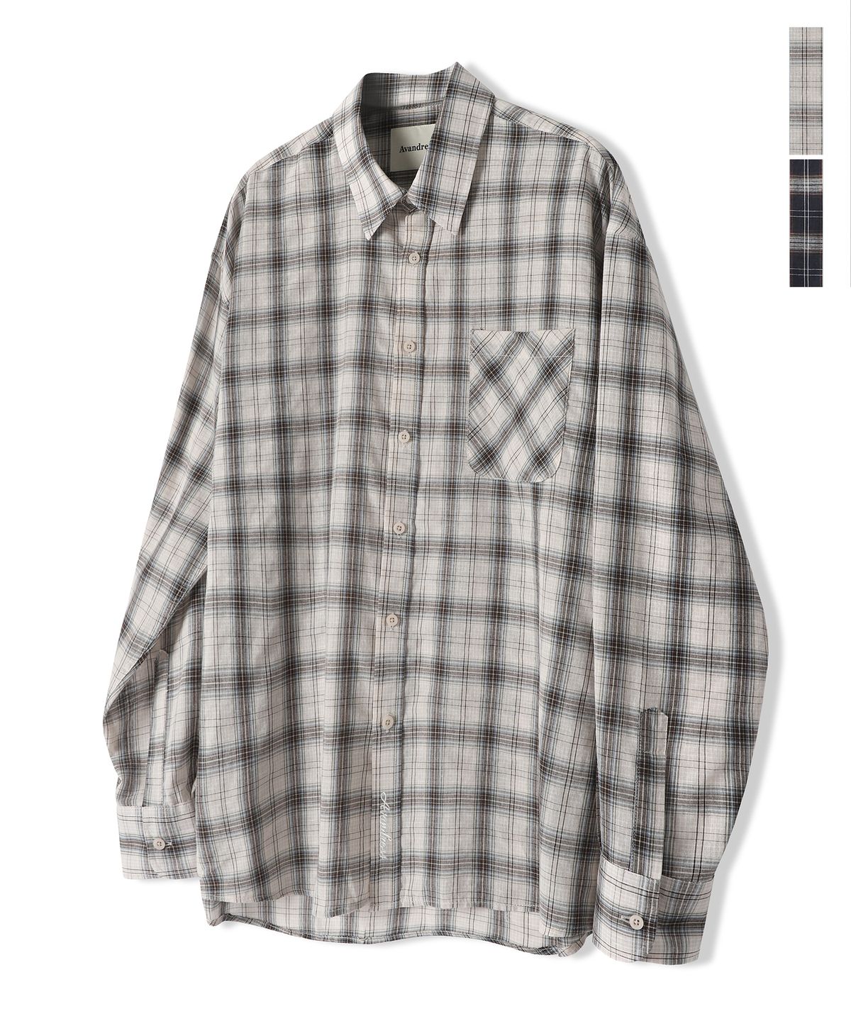 어반드레스(AVANDRESS) March Check Shirt - 2COL