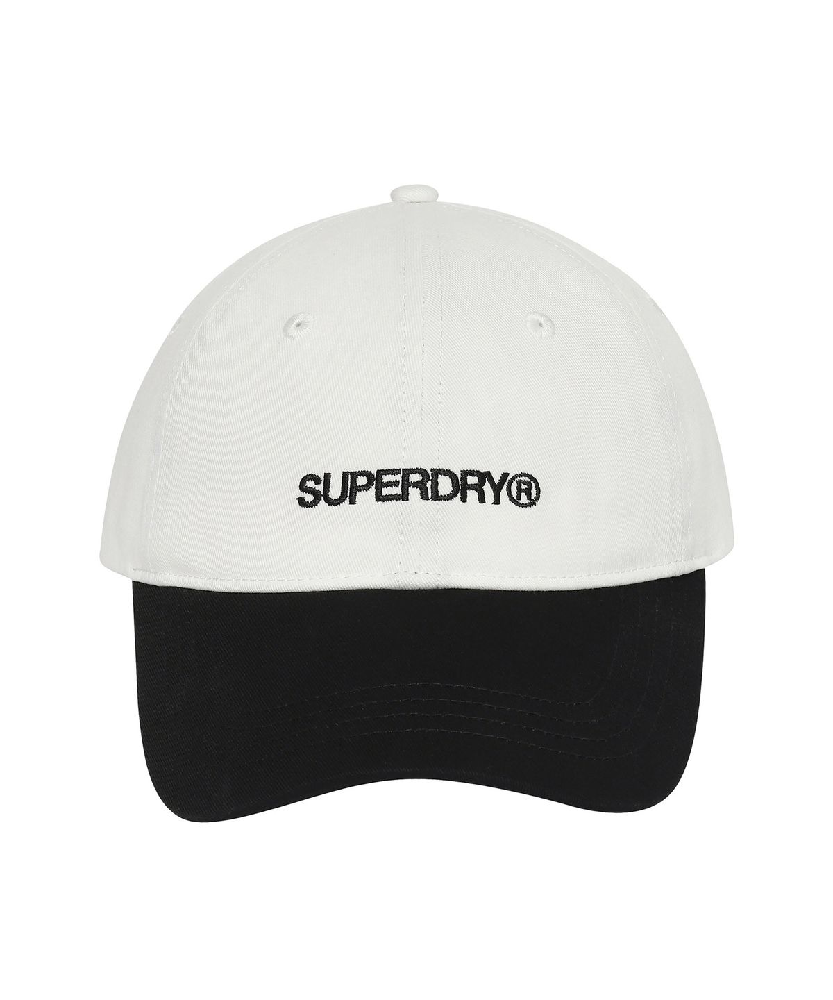 슈퍼드라이(SUPERDRY) 베이직 투톤 볼캡 블랙