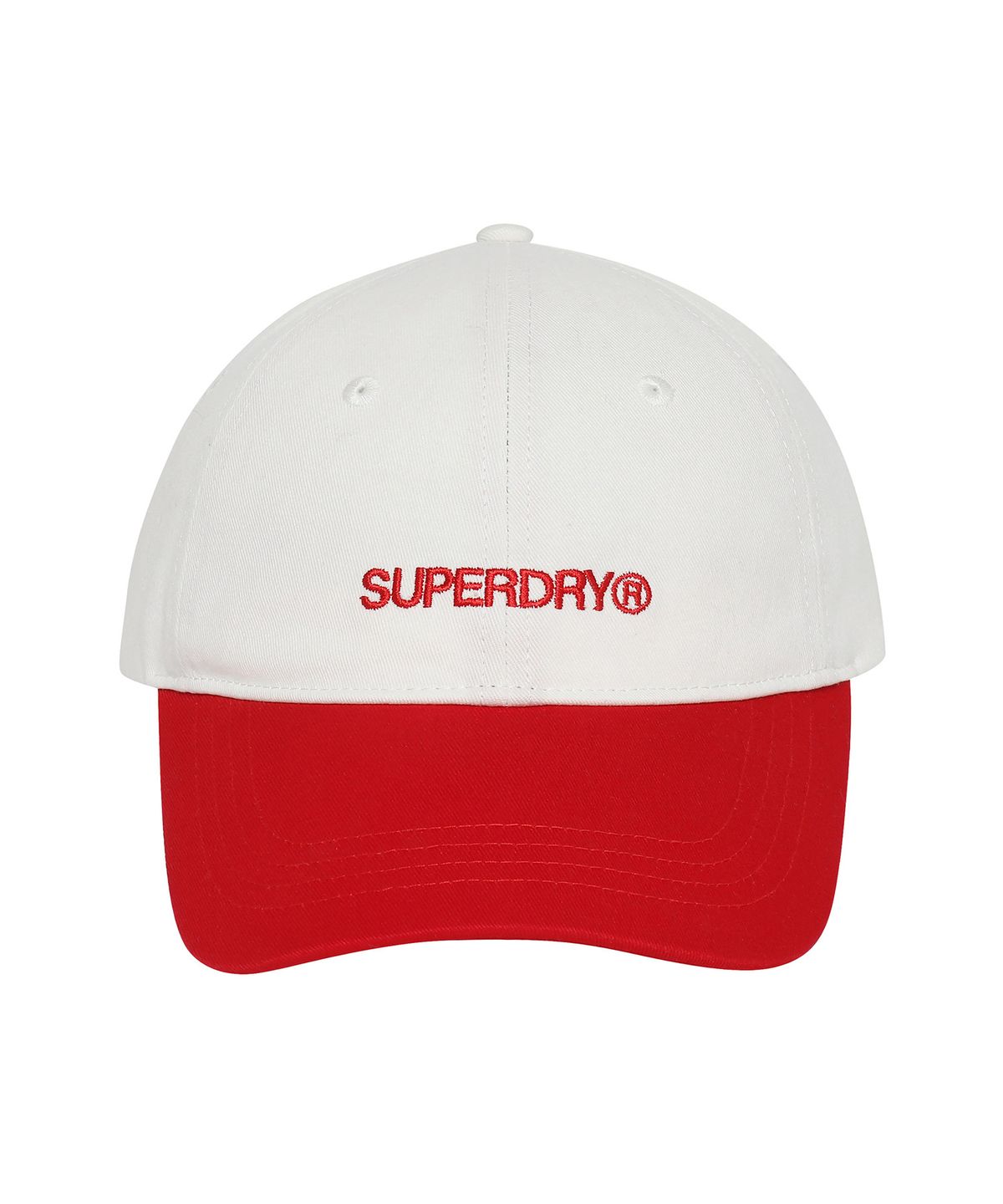 슈퍼드라이(SUPERDRY) 베이직 투톤 볼캡 레드