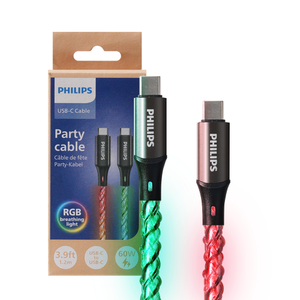 USB-C to C타입 60W 고속충전 파티 케이블 1.2M