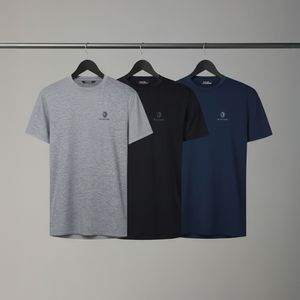 [3 pack] 공용 라운드 트리플 반팔티_MM