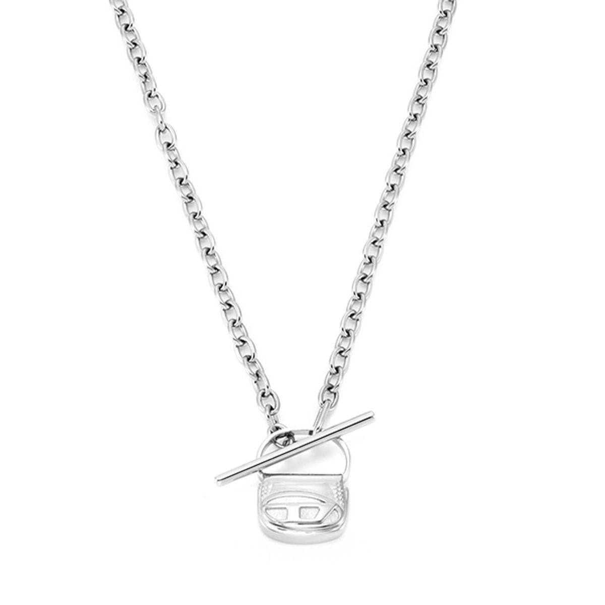 디젤 악세사리(DIESEL ACCESSORY) DX1593040 백 참 목걸이
