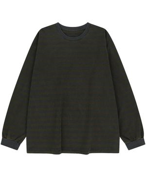 Vintage stripe long sleeve (yellow shtipe)