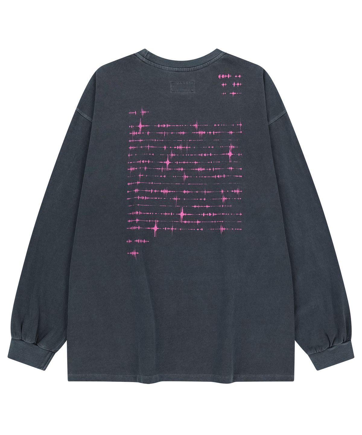 엔도어(ENDOOR) Garment Dyeing record long sleeve (vtg navy)