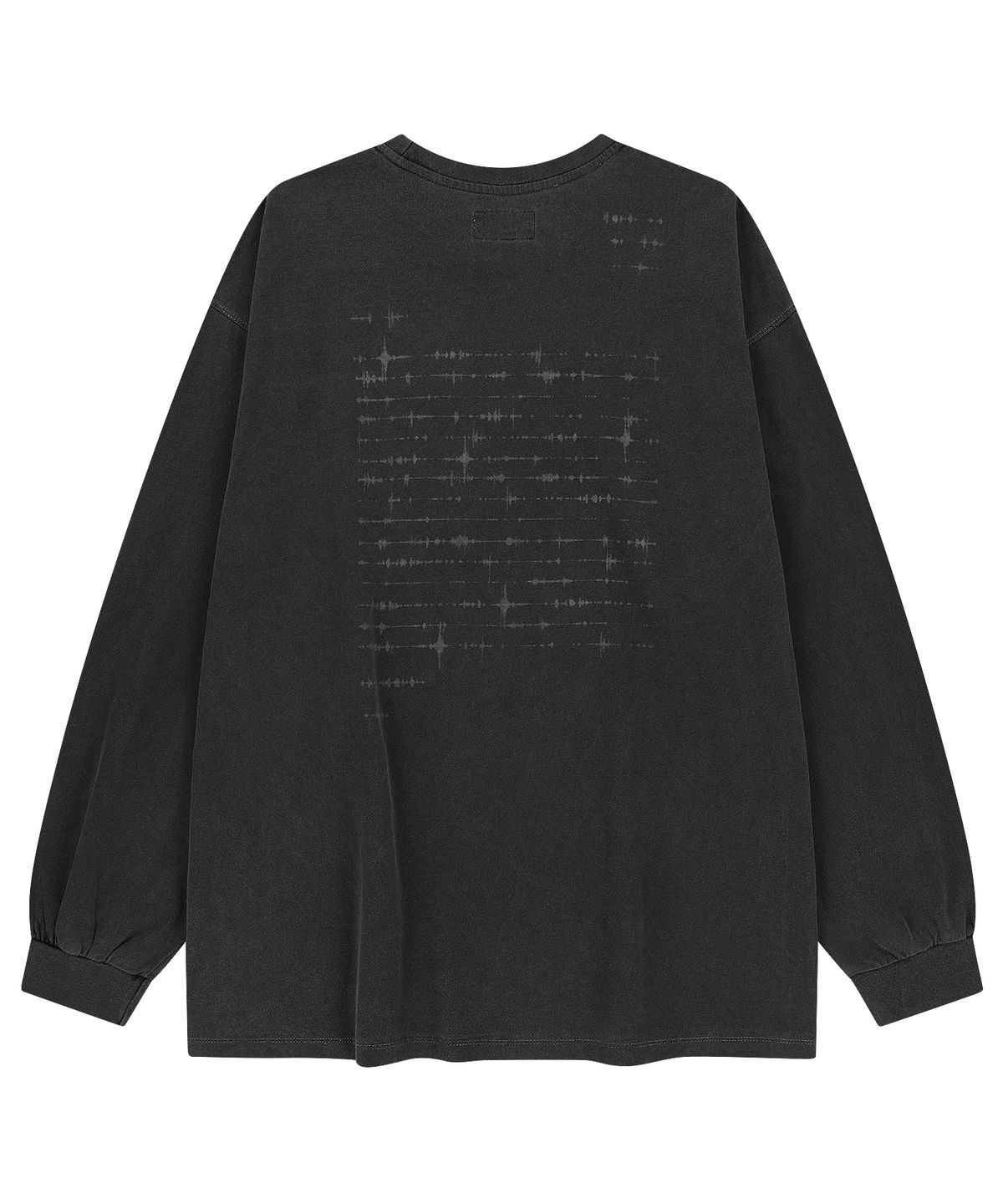 엔도어(ENDOOR) Garment Dyeing record long sleeve (vtg gray)
