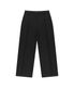 Exposed seam pants (black)