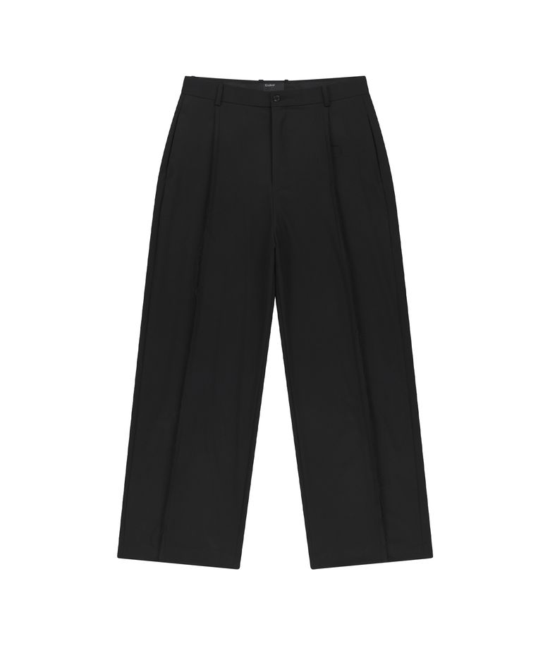 Exposed seam pants (black)