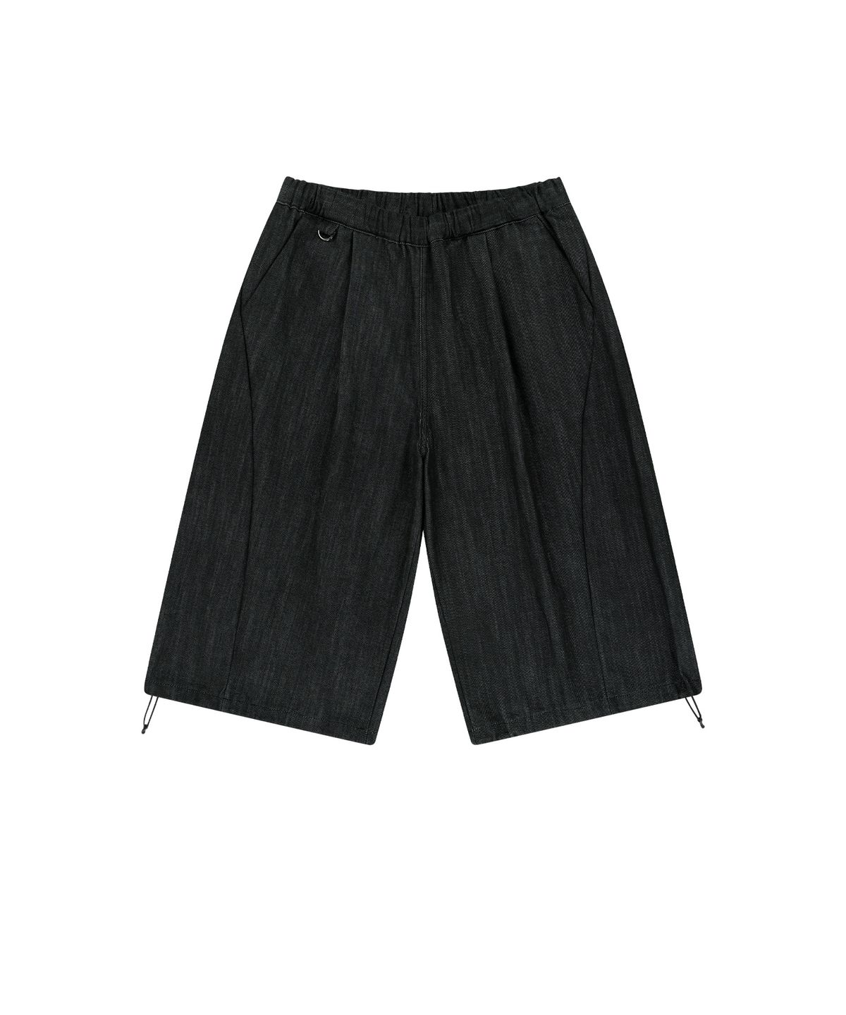 엔도어(ENDOOR) Curved Volume washed shorts (black)
