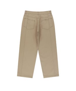 Back side panel pants (beige)
