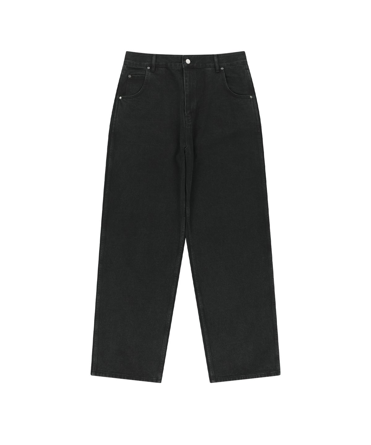 엔도어(ENDOOR) Volume denim pants (black)
