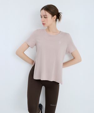 모달 슬릿 스탠다드핏 숏 슬리브