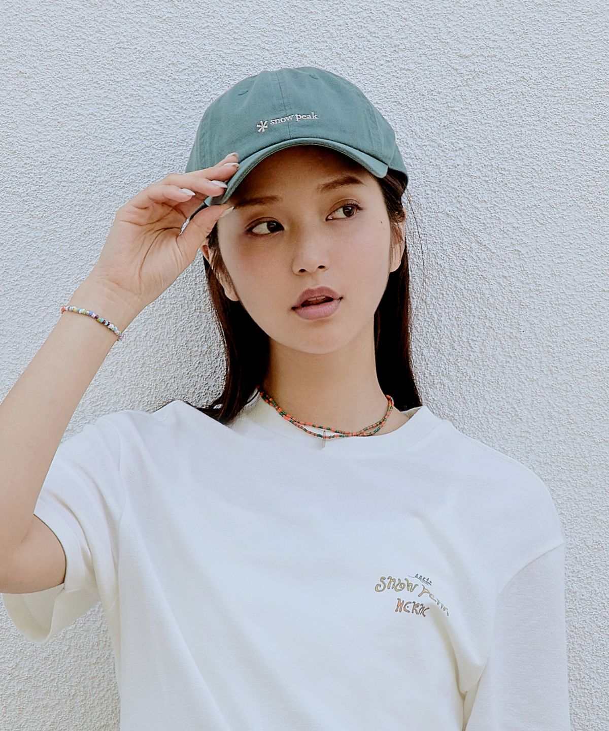 스노우피크 어패럴(SNOWPEAK APPAREL) 클랜드 볼캡 (S25ZUFBC30) Vintage Green