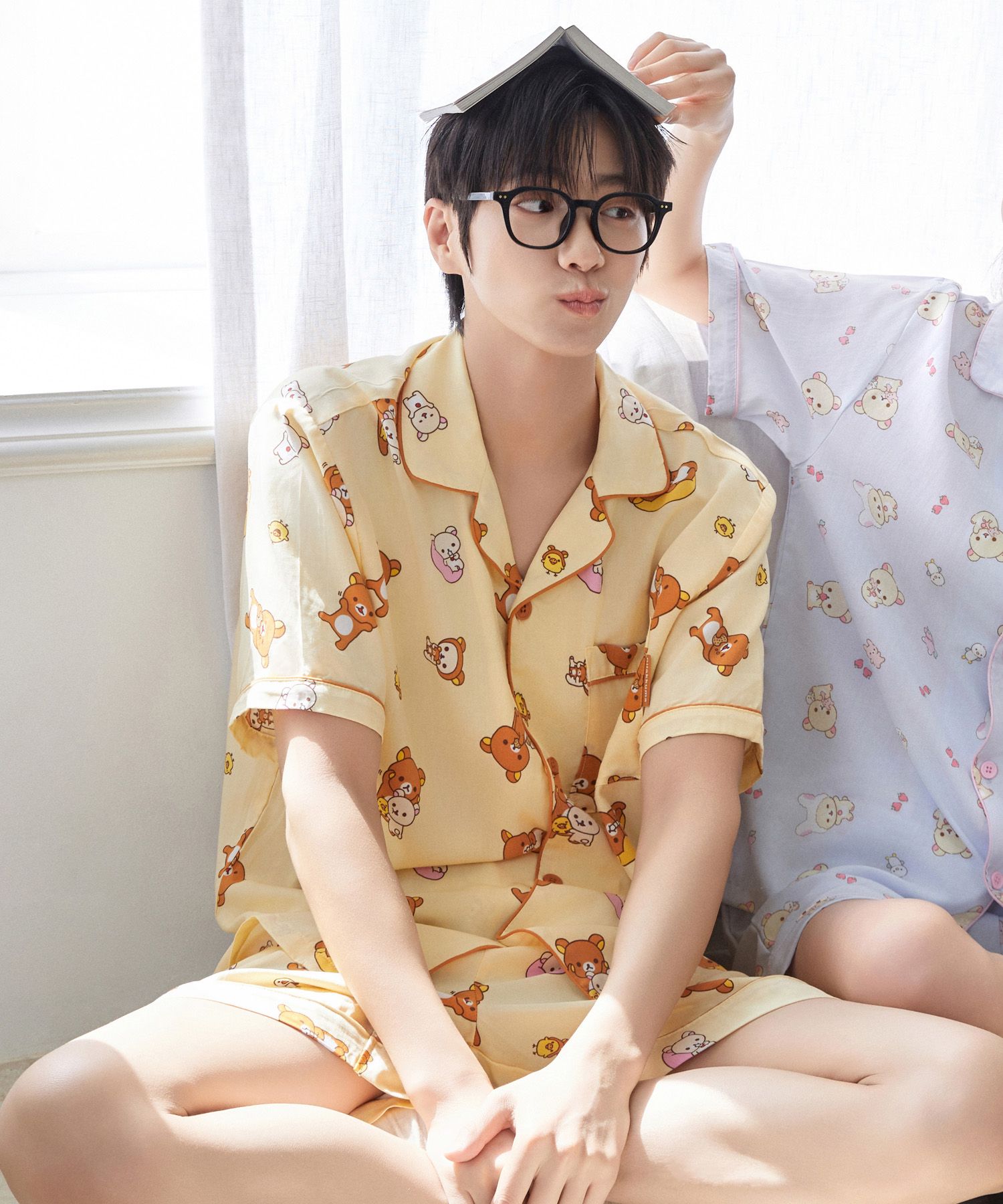 SPAO SPAO [Rilakkuma] Summer with Kuma Short Sleeve Pajamas