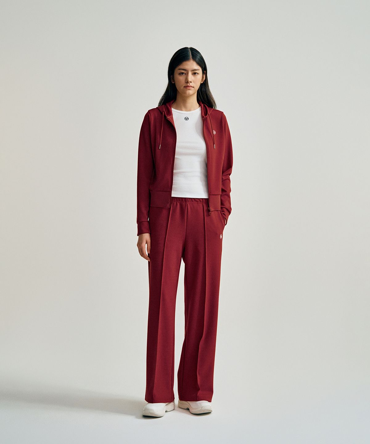 세르지오 타키니(SERGIO TACCHINI) W 모달라이크 팬츠 (Burgundy)