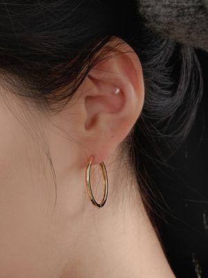 베이직 링 이어링(3사이즈)