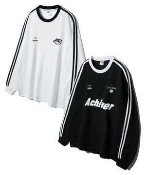 [SET] 트랙 오버핏 긴팔티셔츠 2종 세트