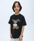 KIDS DOODLE BEAR TEE black