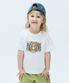 KIDS BEAR CLASSIC LOGO TEE white