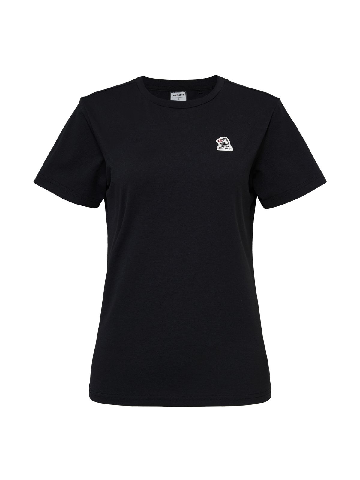 아이더(EIDER) VERDON (베르동) 여성 ICE 반팔 라운드 티셔츠_Black