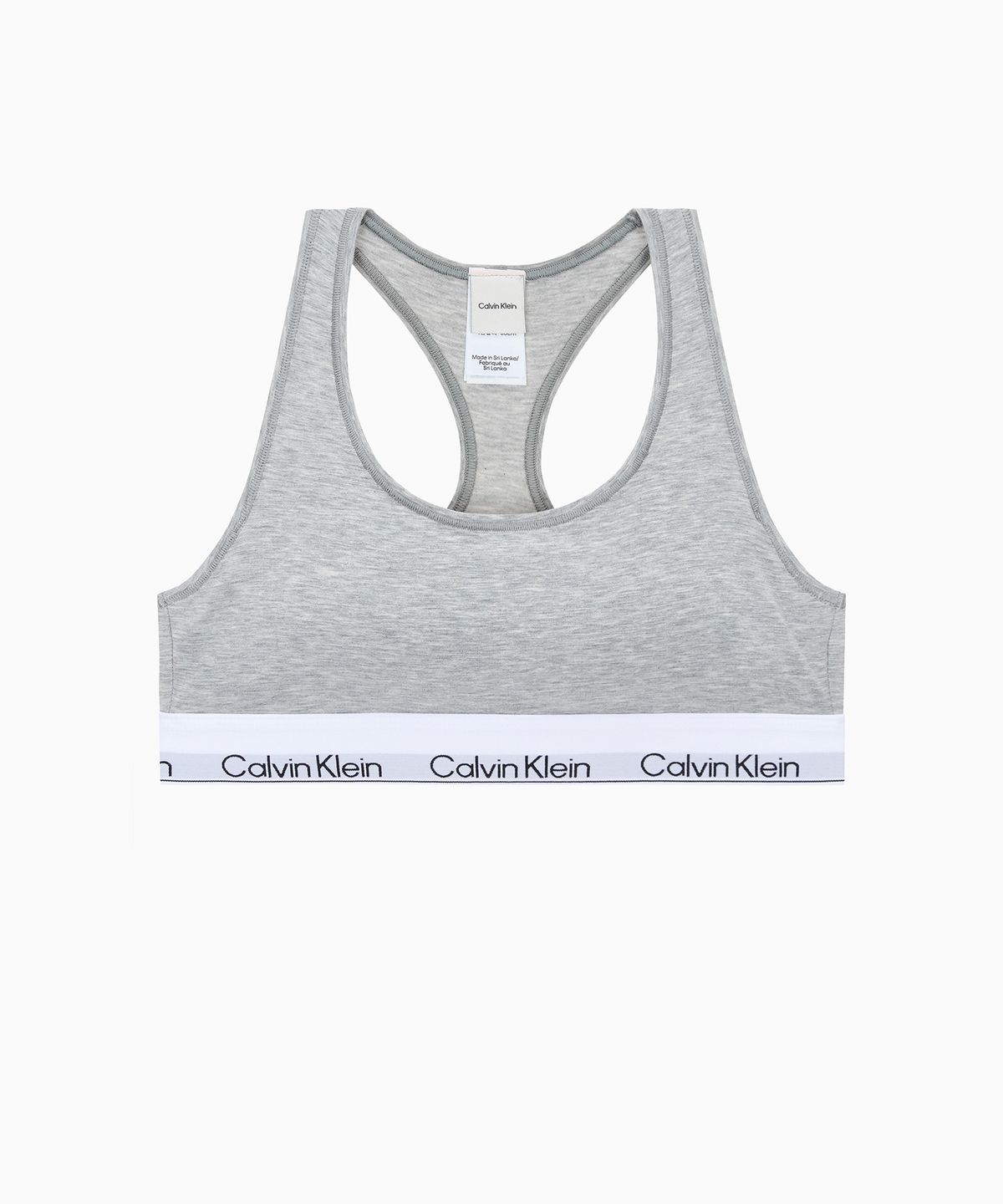 캘빈클라인 언더웨어(CALVIN KLEIN UNDERWEAR) 여성 아이콘 코튼 모달 AF 레이서백 브라렛_QF8493ADP7A