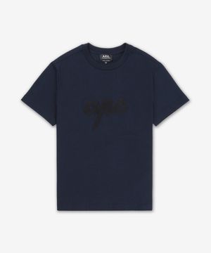 레니 반소매 티셔츠 - 다크 네이비 / COHGSM26504IAK