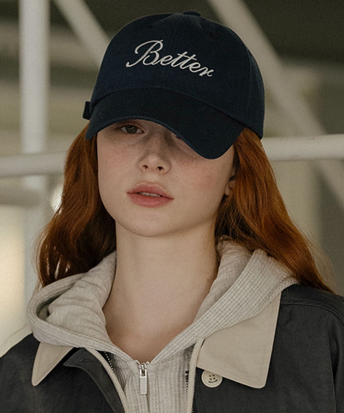 노운베러(KNOWNBETTER) Better embroidered ball cap_[3color]