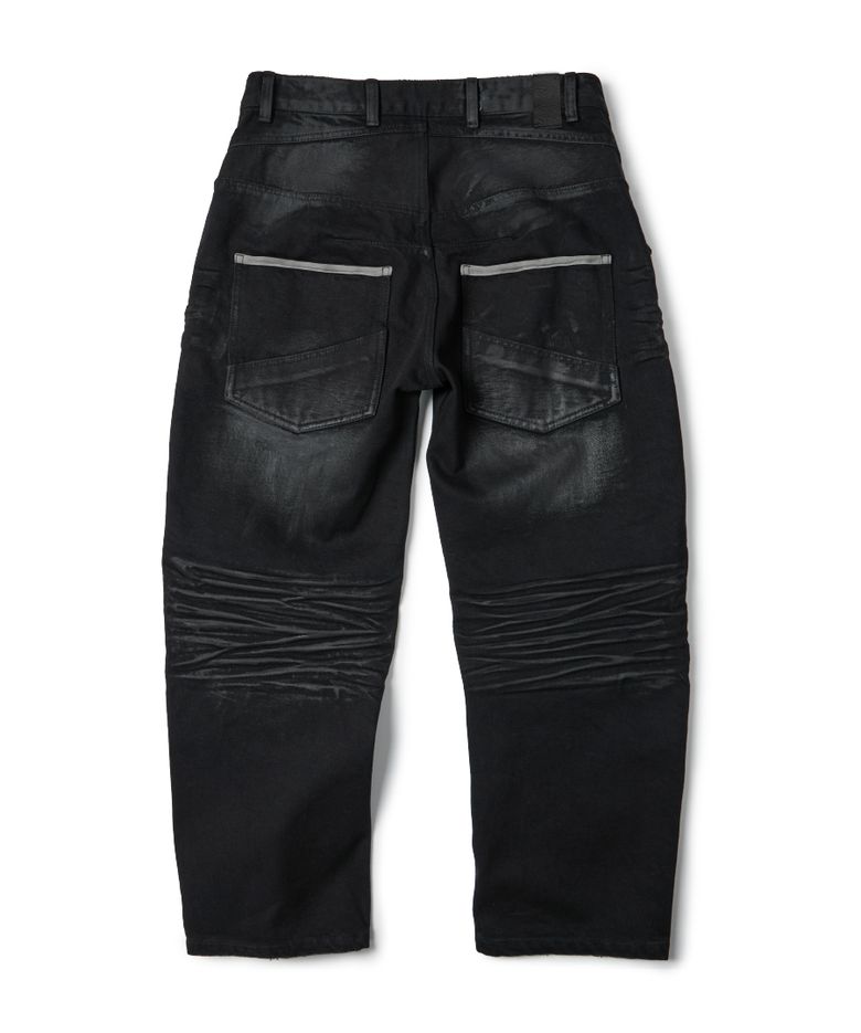 KENDRICK REGULAR DENIM PANTS (COATING BLACK)
