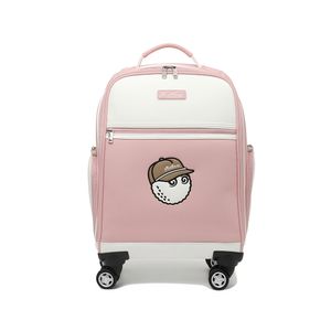 클럽 하우스 클래식 트롤리 보스턴백 PINK