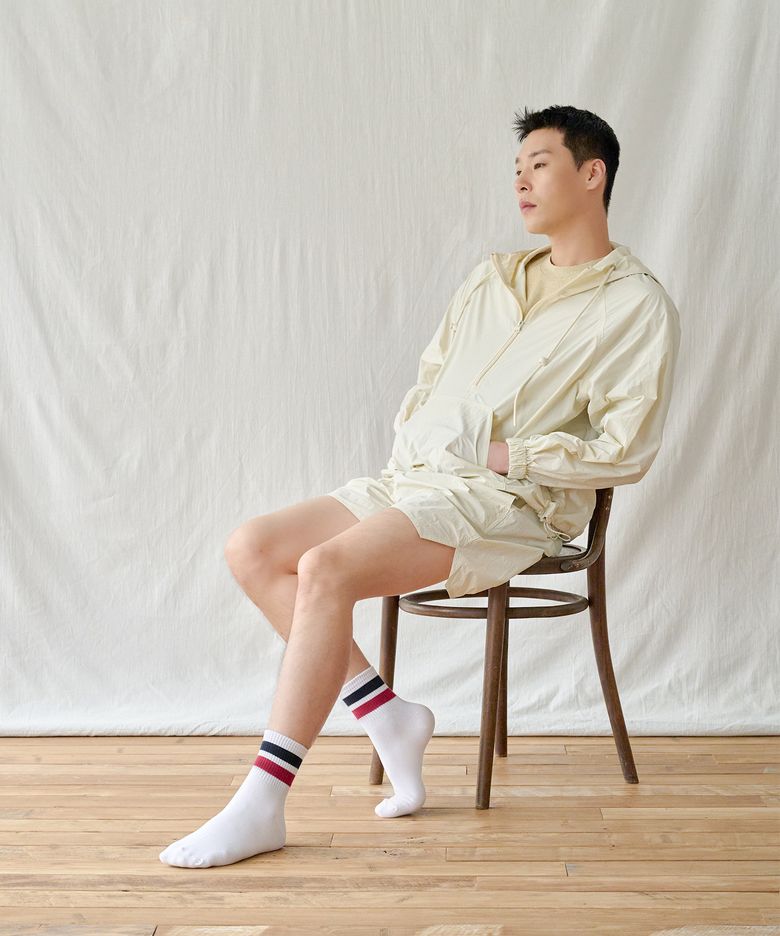 [8pack] 헬뜨 밴딩 중목 양말