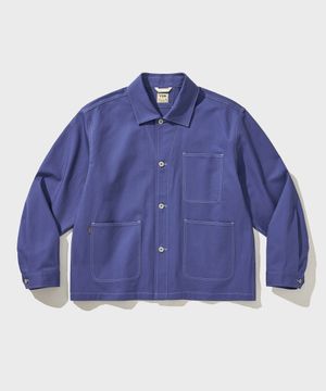 P41 HBT UTILITY JACKET [French Blue]