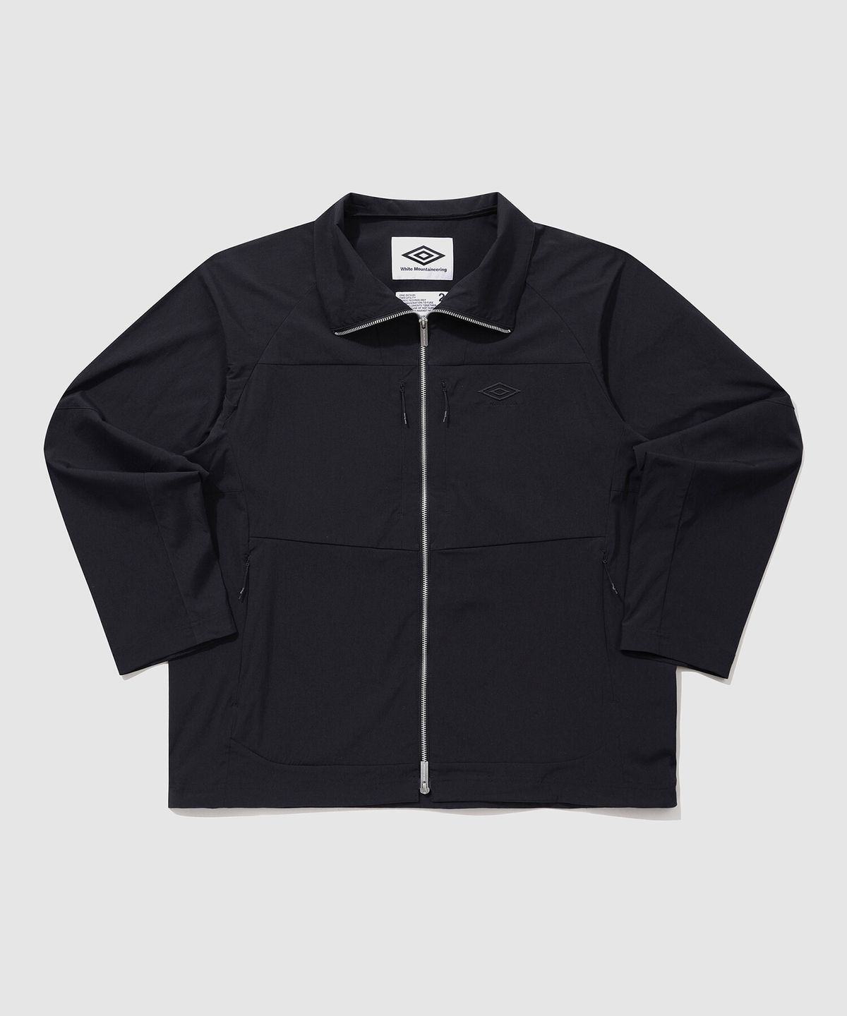엄브로(UMBRO) [UMB X White Mountaineering] 스트레치 블루종 자켓 블랙(UQ111CJK28)