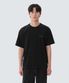 에어로쿨 스몰로고 반팔 티셔츠 (S25MUFTS76) Black