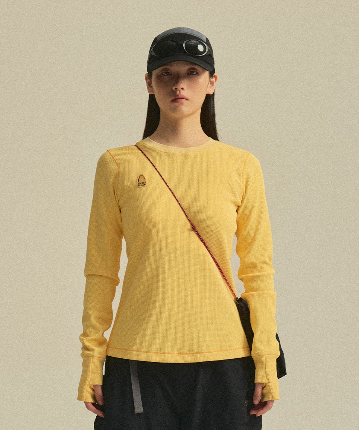 시에라디자인(SIERRA DESIGNS) W) 디오라이트(DIORITE) 오리지널 로고 긴팔티 YELLOW