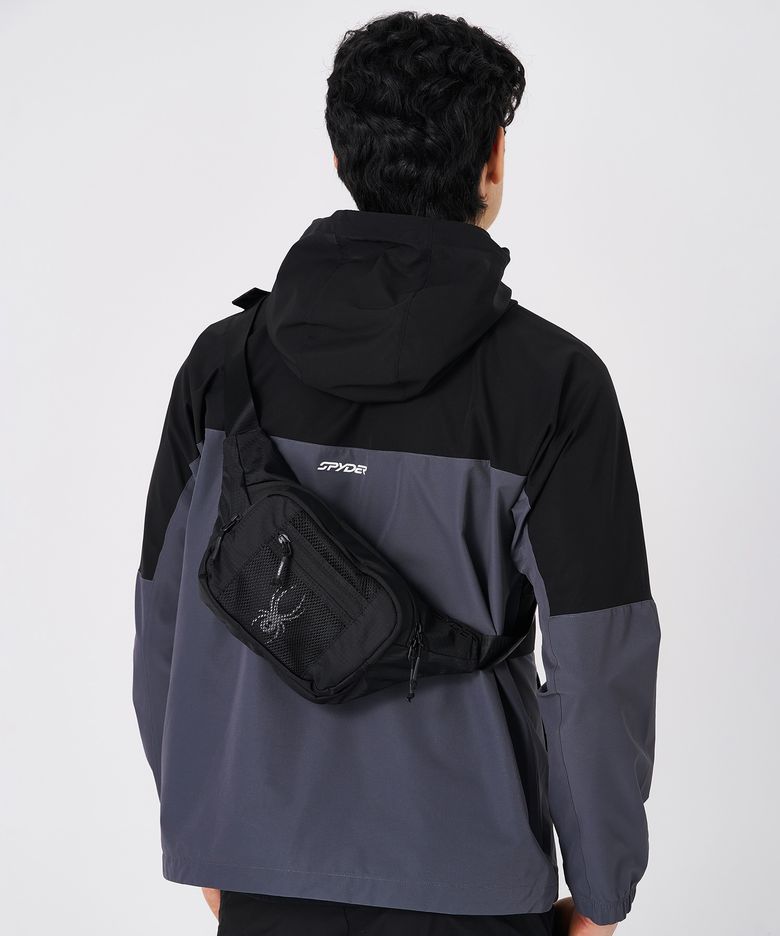 남성 경량 힙색1.4L SPKPBNBG302MBLK