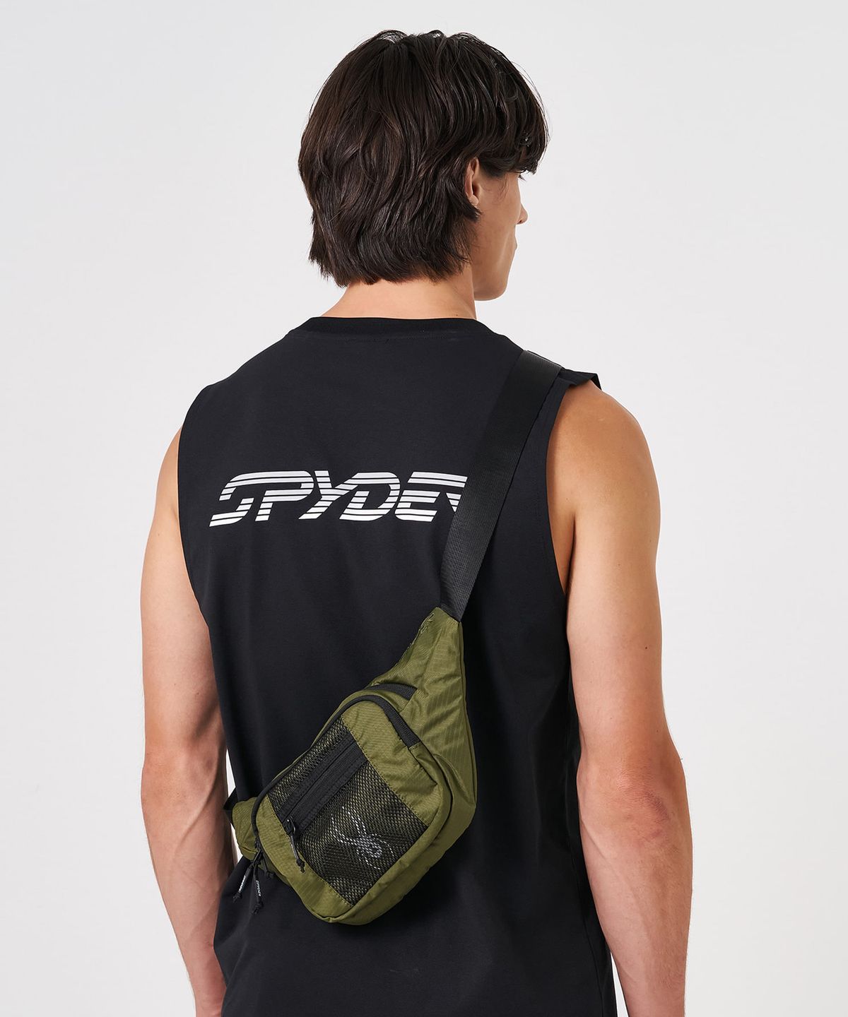 스파이더(SPYDER) 남성 경량 힙색1.4L SPKPBNBG302MKHA