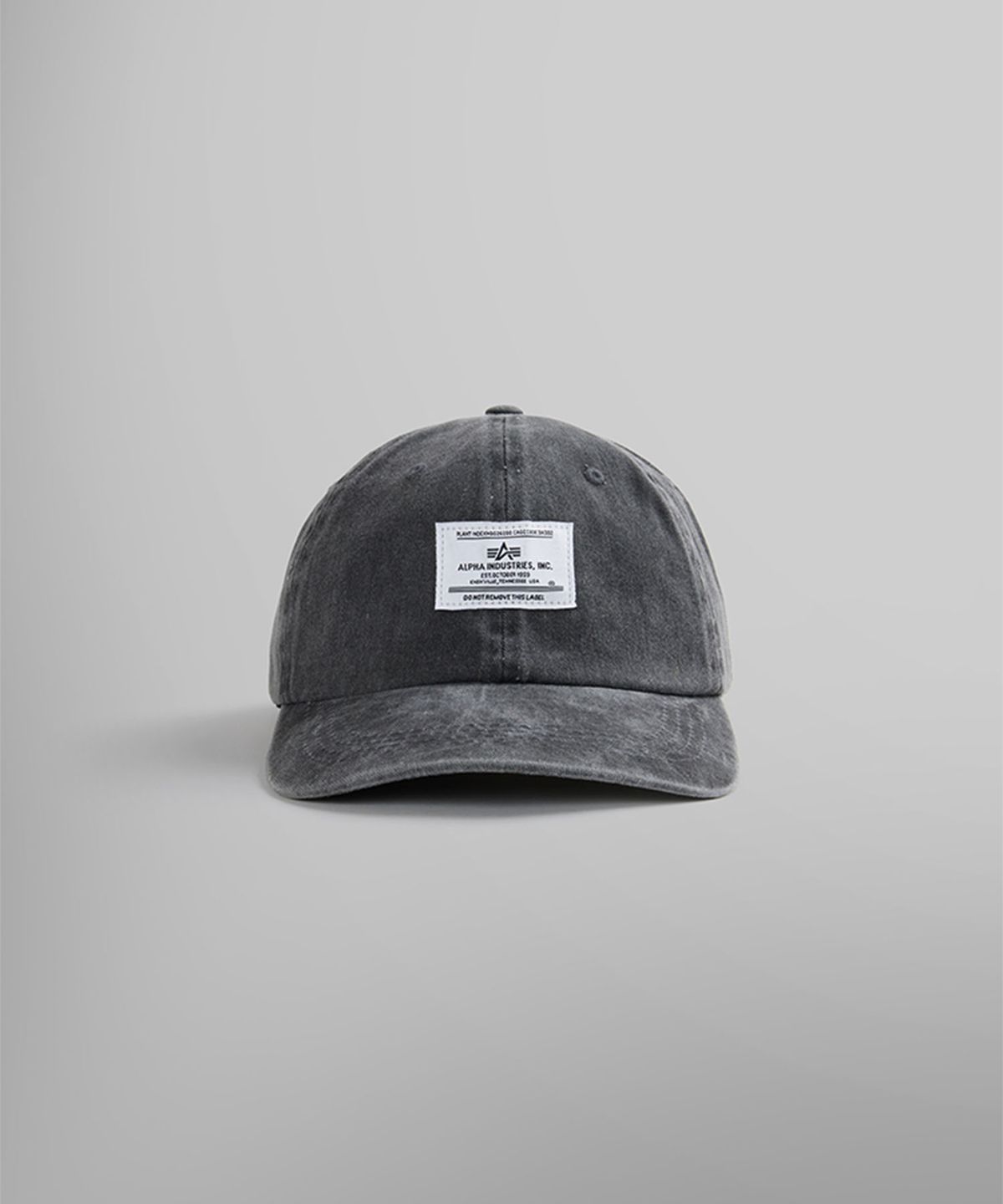 알파 인더스트리(ALPHA INDUSTRIES) 배틀워시 캡 블랙