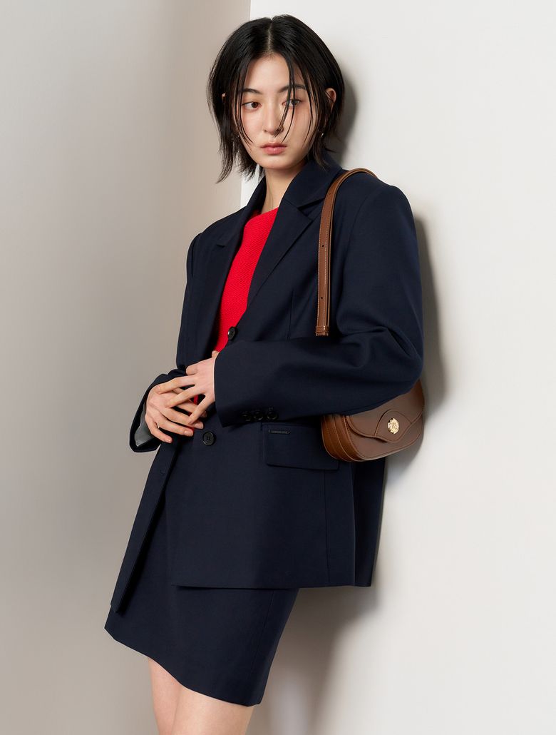 테일러드 루즈핏 자켓 [NAVY] / WBE1L55530