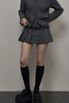 Pleats Skirt (gray)