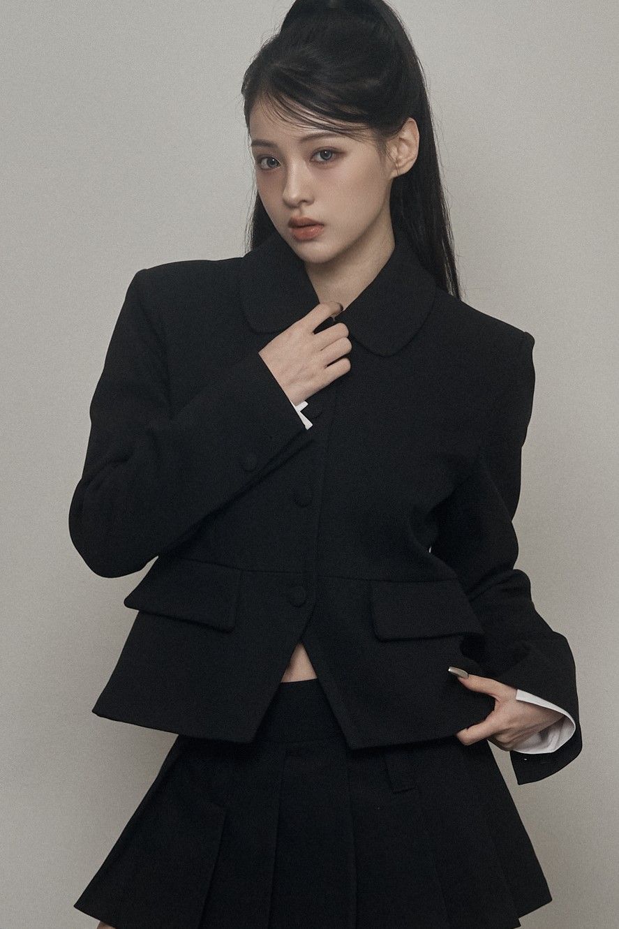 【KHAKIPOINT】Tailored Jacket テーラード ジャケット MUSINSA | KHAKIPOINT Tailored Jacket (black)