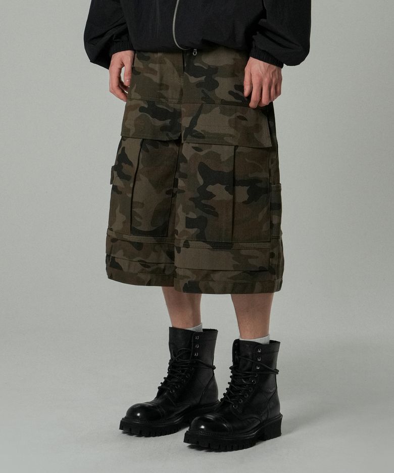 Ignis Maxi Cargo Bermuda Shorts Multi