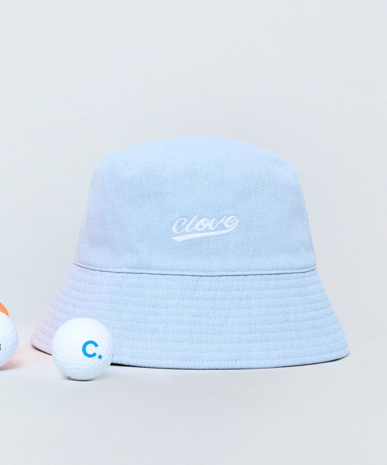 [25SS clove] Denim Classic Bucket Hat (Sky Blue)