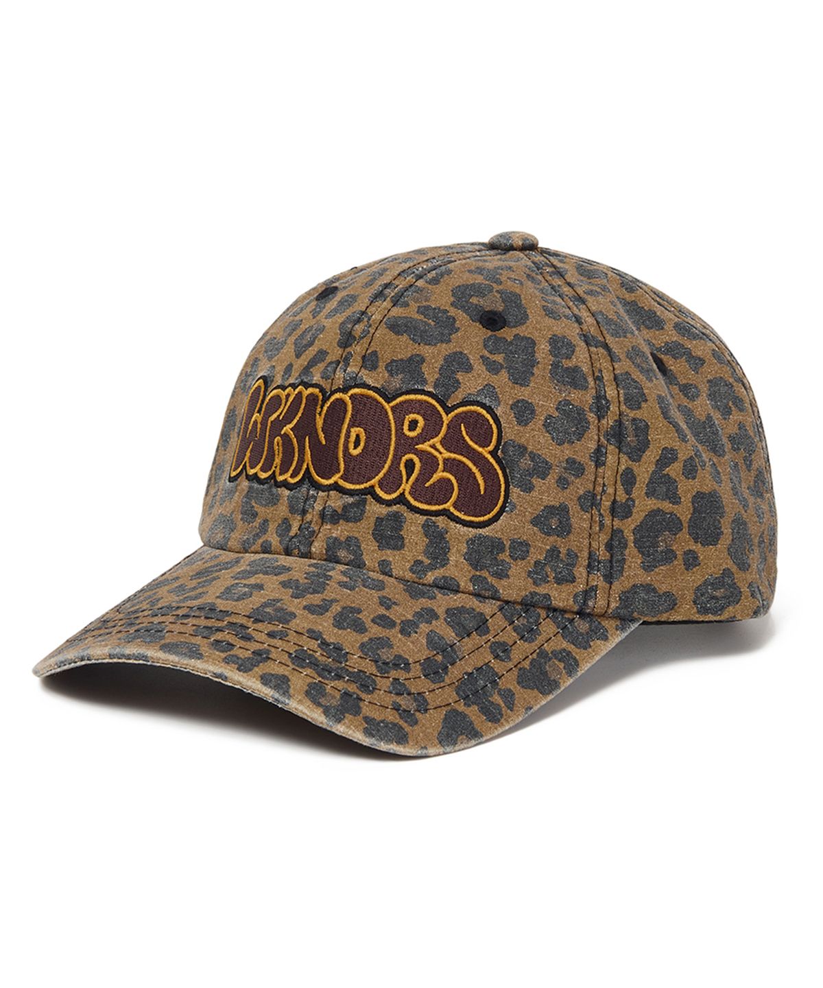 위캔더스(WKNDRS) GRAFFITI LOGO CAP (BROWN)
