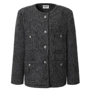 Antique Wool Jacket (charcoal)