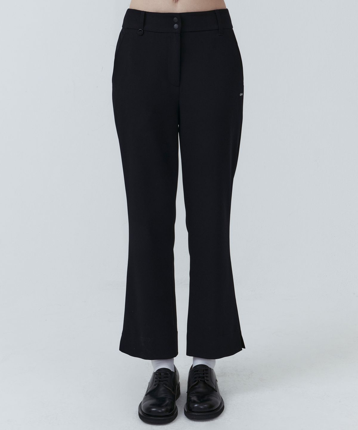 클로브(CLOVE) [25SS clove] Easy Flared Pants (Black)