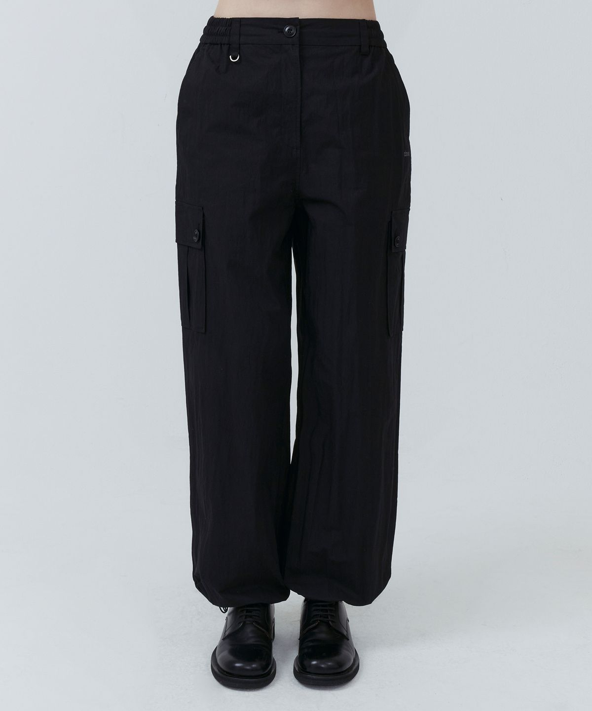 클로브(CLOVE) [25SS clove] Parachute Cargo Pants (Black)