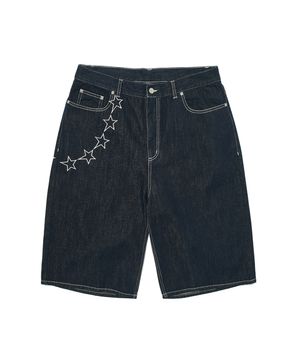 STARS DENIM SHORTS (DENIM)