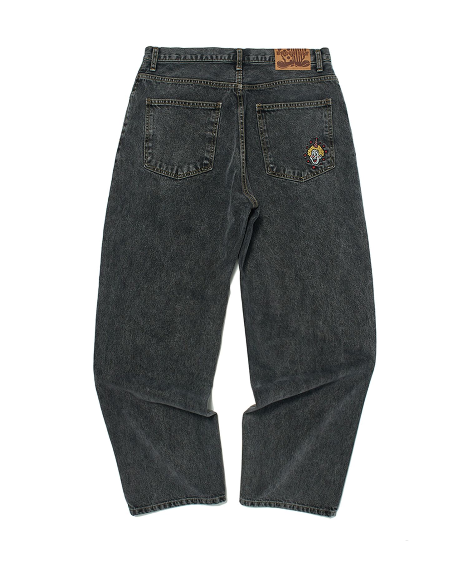 ★2025SS新作★WKNDRS★PIERROT DENIM PANTS MUSINSA | WKNDRS PIERROT DENIM PANTS (D.GREY)