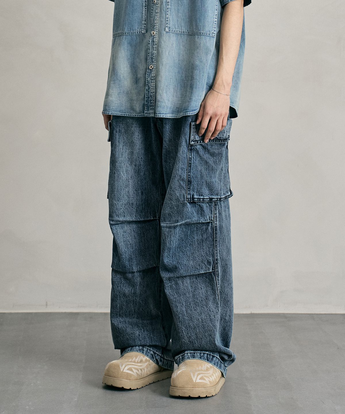 데케트(DECET) M51 Field Jeans DCPT057BlueA