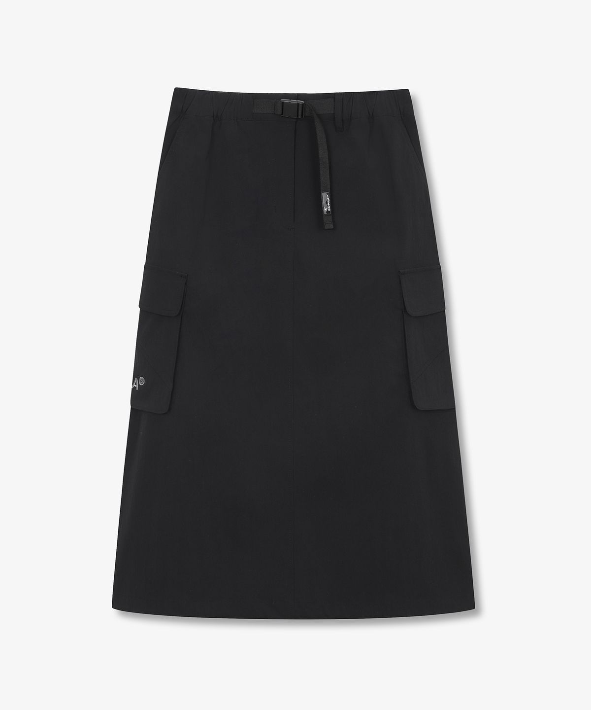수프라(SUPRA) 여성 카고 롱 스커트(BLACK)